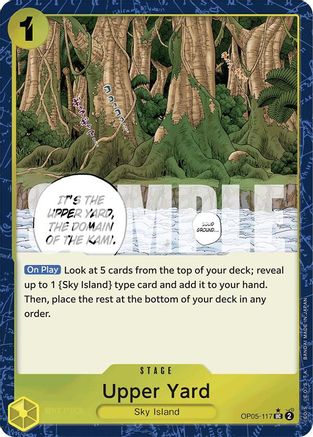 Image of Upper Yard (Textured Foil) [Premium Booster -The Best-]