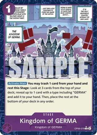 Image of Kingdom of GERMA (Textured Foil) [Premium Booster -The Best-]