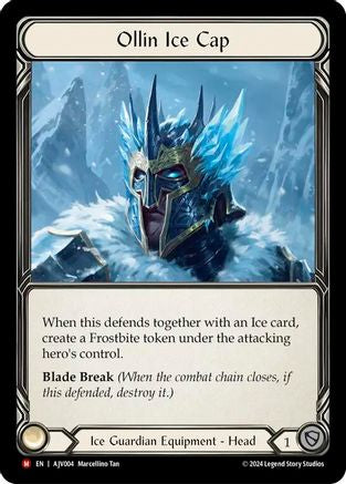 Image of Ollin Ice Cap [AJV004] (Armory Deck: Jarl Vetreidi)  Rainbow Foil