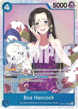 Image of Boa Hancock (OP01-078) (Reprint) [Premium Booster -The Best-]