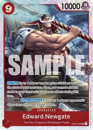 Image of Edward.Newgate (Reprint) [Premium Booster -The Best-]