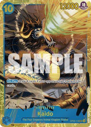 Image of Kaido (OP05-118) (Reprint) [Premium Booster -The Best-]
