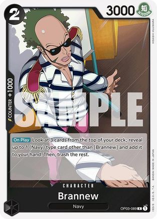 Image of Brannew (Reprint) (OP03-089) - Premium Booster -The Best-