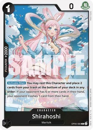 Image of Shirahoshi (OP05-082) (Reprint) [Premium Booster -The Best-]