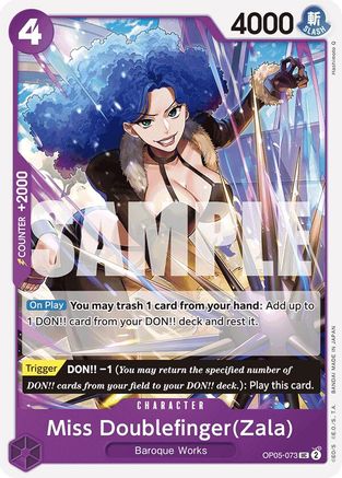 Image of Miss Doublefinger(Zala) (Reprint) [Premium Booster -The Best-]