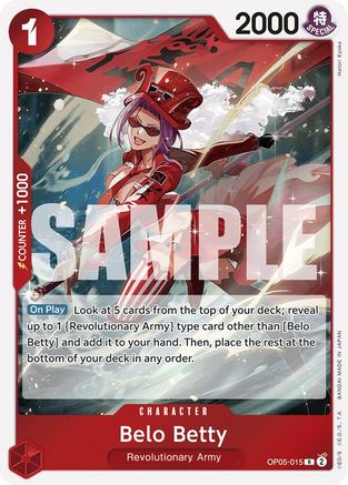 Image of Belo Betty (OP05-015) (Reprint) [Premium Booster -The Best-]