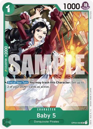 Image of Baby 5 (OP04-032) (Reprint) [Premium Booster -The Best-]