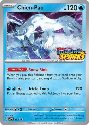 Image of Chien-Pao (152) [Scarlet & Violet: Black Star Promos]