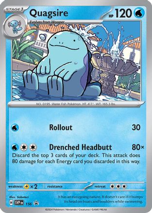 Image of Quagsire (156) [Scarlet & Violet: Black Star Promos]