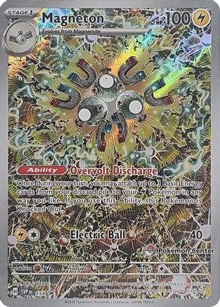 Image of Magneton (159) (Pokemon Center Exclusive) [Scarlet & Violet: Black Star Promos]