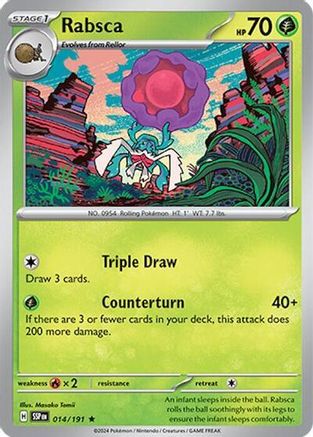 Image of Rabsca (014/191) (Deck Exclusives) [Scarlet & Violet: Surging Sparks]