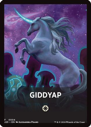 Image of Giddyap Theme Card [Foundations Jumpstart Front Cards]