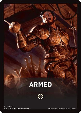 Image of Armed Theme Card [Foundations Jumpstart Front Cards]