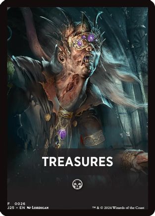Image of Treasures Theme Card [Foundations Jumpstart Front Cards]