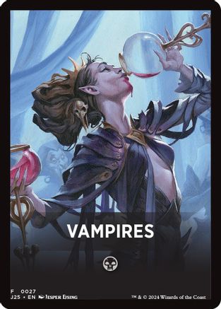 Image of Vampires Theme Card [Foundations Jumpstart Front Cards]
