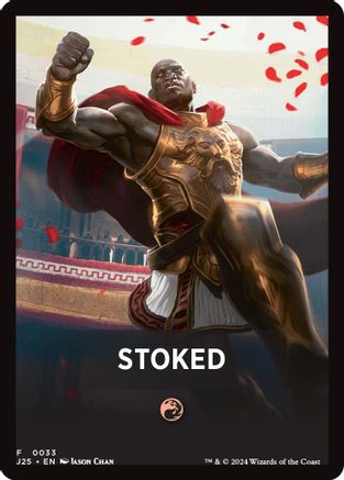 Image of Stoked Theme Card [Foundations Jumpstart Front Cards]