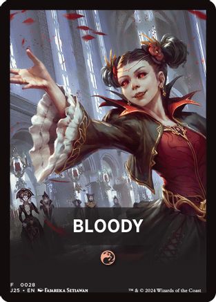 Image of Bloody Theme Card [Foundations Jumpstart Front Cards]
