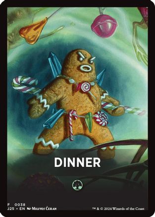 Image of Dinner Theme Card [Foundations Jumpstart Front Cards]