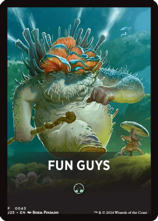 Image of Fun Guys Theme Card [Foundations Jumpstart Front Cards]
