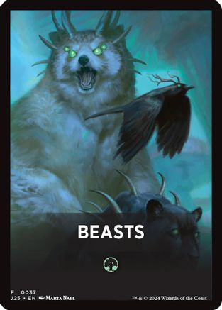 Image of Beasts Theme Card [Foundations Jumpstart Front Cards]