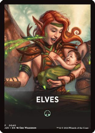 Image of Elves Theme Card [Foundations Jumpstart Front Cards]