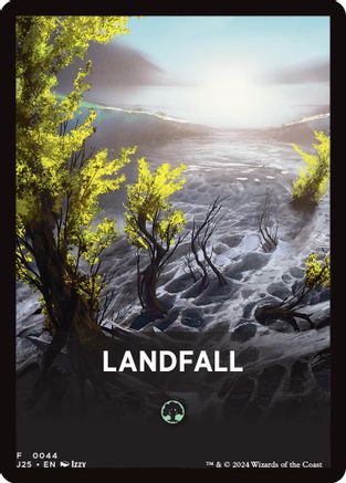 Image of Landfall Theme Card [Foundations Jumpstart Front Cards]
