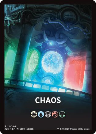 Image of Chaos Theme Card [Foundations Jumpstart Front Cards]
