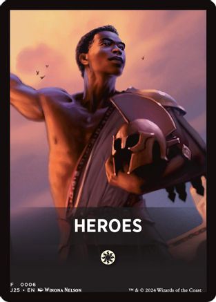 Image of Heroes Theme Card [Foundations Jumpstart Front Cards]