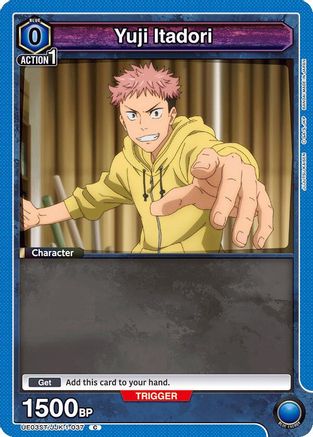 Image of Yuji Itadori (037) (UE03ST/JJK-1-037) - UE03ST Jujutsu Kaisen Starter Deck