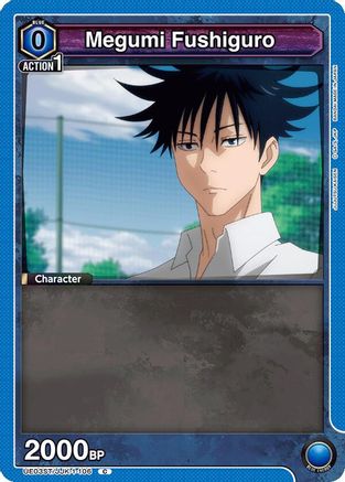 Image of Megumi Fushiguro (106) (UE03ST/JJK-1-106) - UE03ST Jujutsu Kaisen Starter Deck