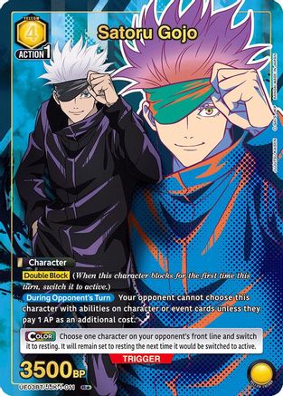 Image of Satoru Gojo (011) (R*) (UE03BT/JJK-1-011) - UE03BT Jujutsu Kaisen Foil