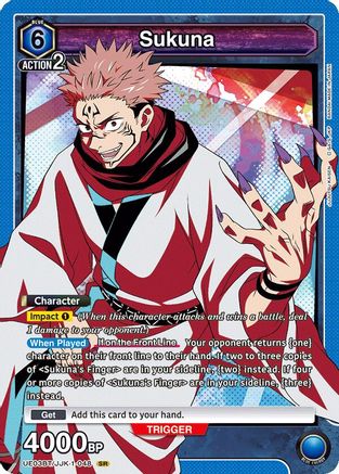 Image of Sukuna (048) (UE03BT/JJK-1-048) - UE03BT Jujutsu Kaisen Foil