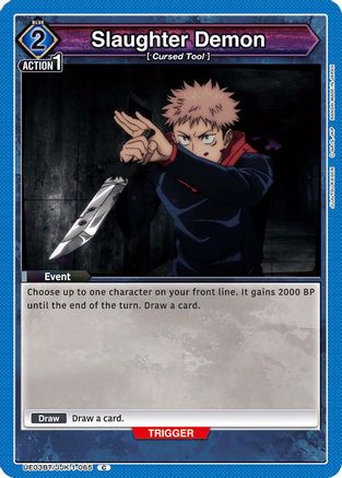 Image of Slaughter Demon (UE03BT/JJK-1-065) - UE03BT Jujutsu Kaisen