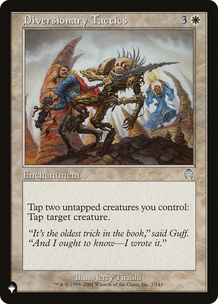 Image of Diversionary Tactics [The List]