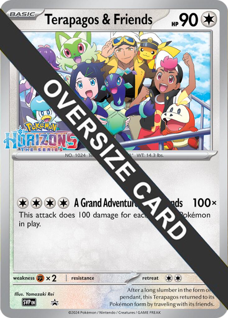 Image of Terapagos & Friends (Jumbo Card) [Miscellaneous Cards]