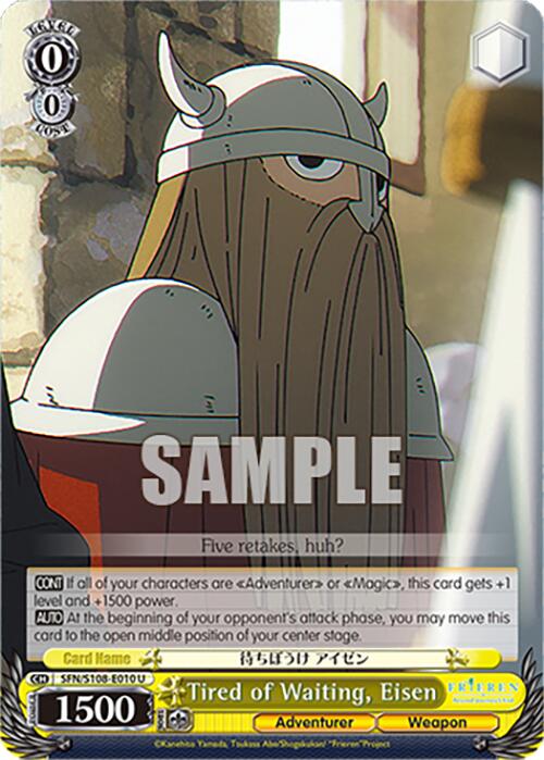 Image of Tired of Waiting, Eisen [Frieren: Beyond Journey's End]