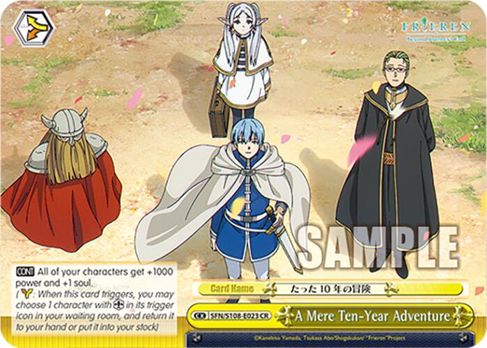Image of A Mere Ten-Year Adventure [Frieren: Beyond Journey's End]