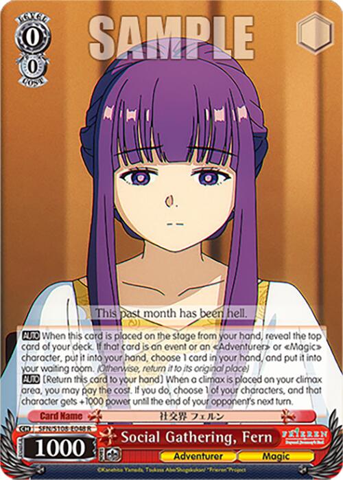 Image of Social Gathering, Fern [Frieren: Beyond Journey's End]