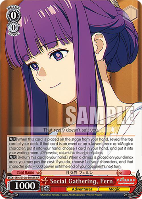 Image of Social Gathering, Fern [Frieren: Beyond Journey's End]