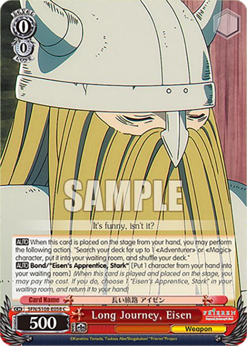 Image of Long Journey, Eisen [Frieren: Beyond Journey's End]