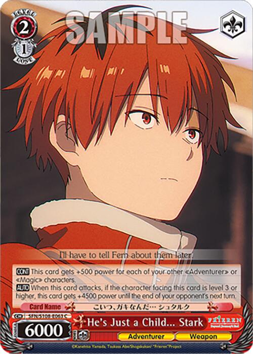 Image of He's Just a Child... Stark [Frieren: Beyond Journey's End]