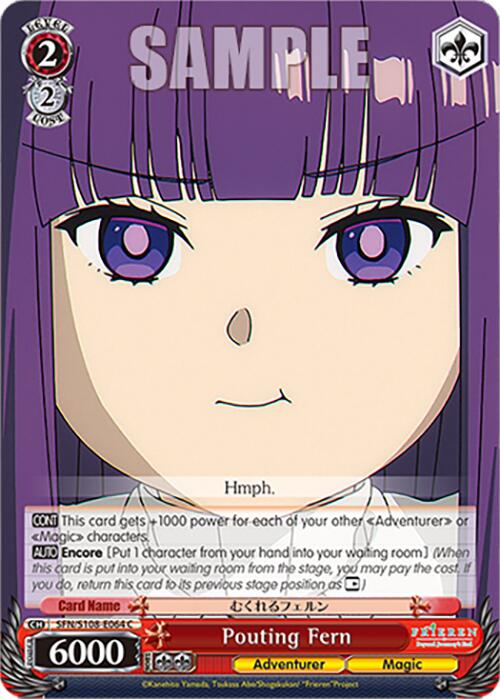 Image of Pouting Fern [Frieren: Beyond Journey's End]