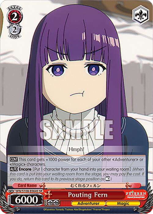 Image of Pouting Fern [Frieren: Beyond Journey's End]