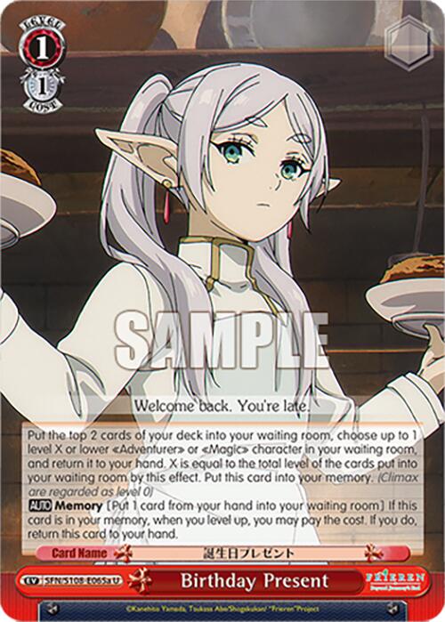 Image of Birthday Present [Frieren: Beyond Journey's End]