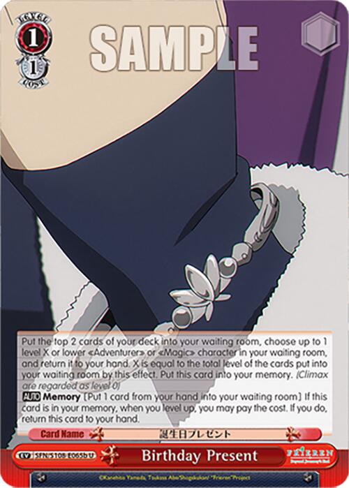 Image of Birthday Present [Frieren: Beyond Journey's End]