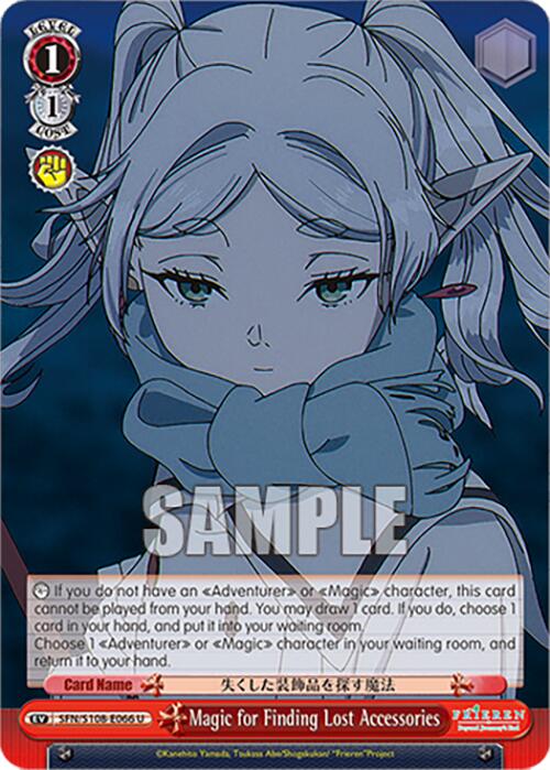 Image of Magic for Finding Lost Accessories [Frieren: Beyond Journey's End]