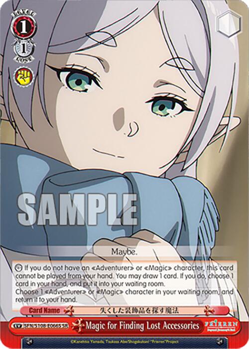 Image of Magic for Finding Lost Accessories [Frieren: Beyond Journey's End]