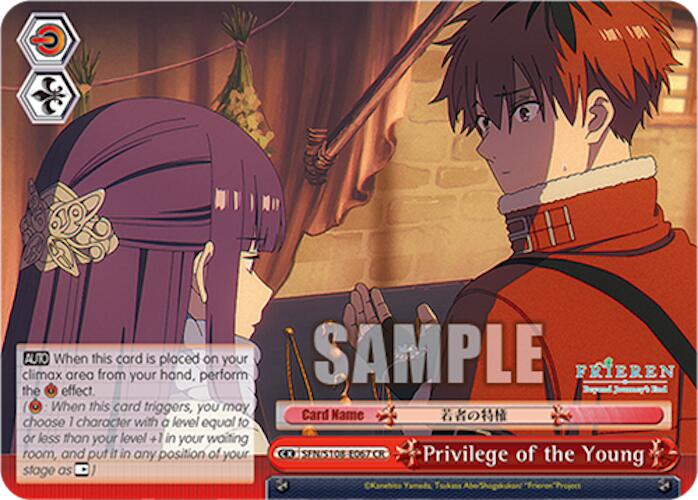 Image of Privilege of the Young [Frieren: Beyond Journey's End]
