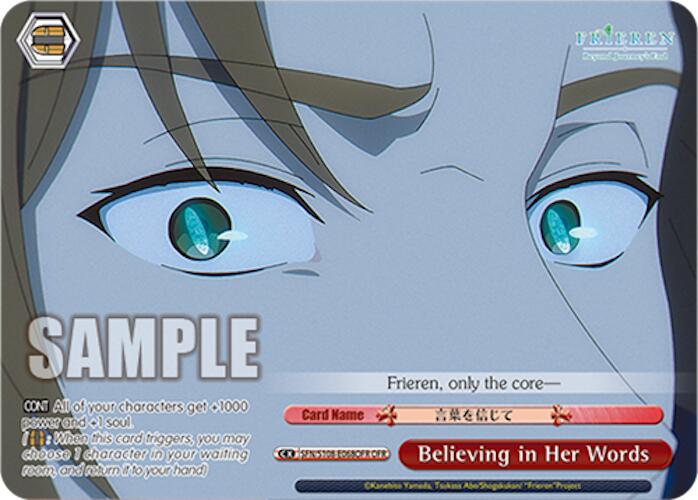 Image of Believing in Her Words [Frieren: Beyond Journey's End]