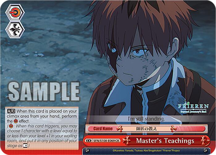 Image of Master's Teachings [Frieren: Beyond Journey's End]